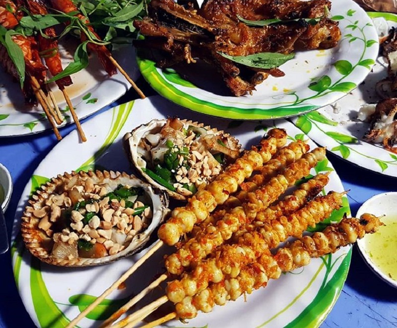 Răng mực nướng 1
