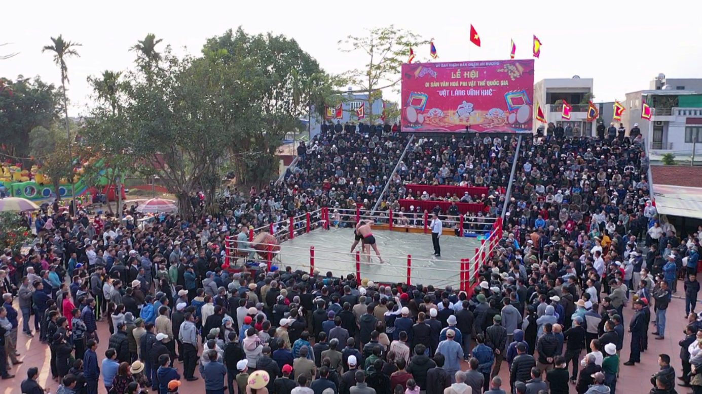 Lễ hội Vật làng Vĩnh Khê 5