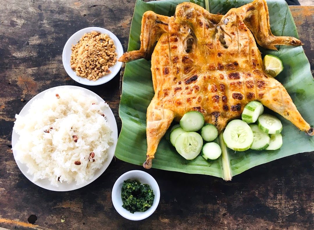 Gà nướng muối cheo: Hương vị dân dã tỉnh Quảng Trị  1