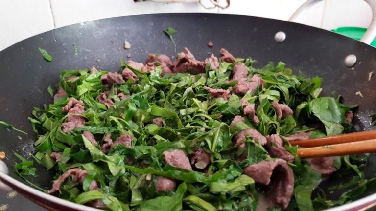 Giới thiệu về món thịt trâu lá trơng