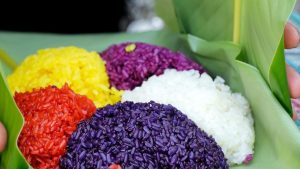 Xôi đăm đeng màu sắc: Nét đẹp văn hóa ẩm thực của người Tày 1