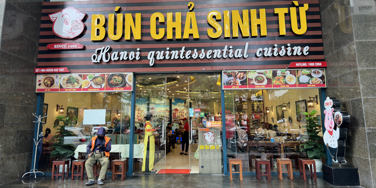 Bún chả Sinh Từ 2 Bún chả Sinh Từ 1