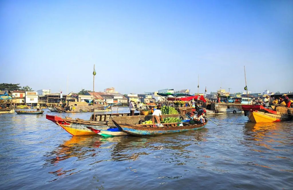 Độc đáo Chợ nổi Cái Bè Đồng Tháp bình dị và đặc sắc 19