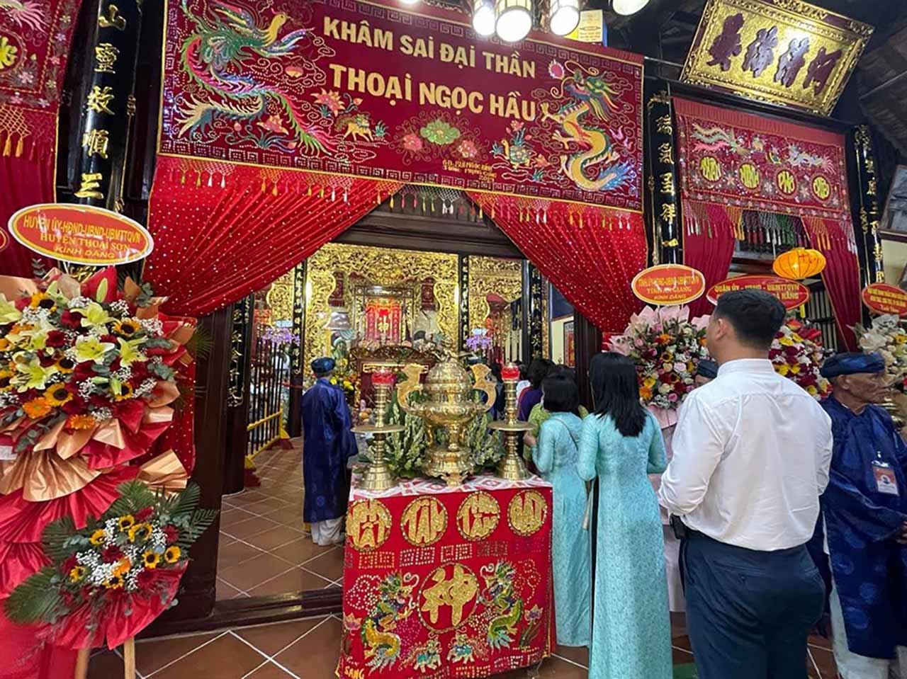 Lễ hội Kỳ Yên tại Đình thần Thoại Ngọc Hầu – Tưởng nhớ công thần, giữ hồn đất thiêng An Giang 1