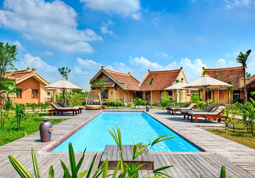 Danh sách các điểm lưu trú có nhà sàn cộng đồng còn hoạt động tại Hà Nội năm 2025 4 Tản Đà Spa Resort