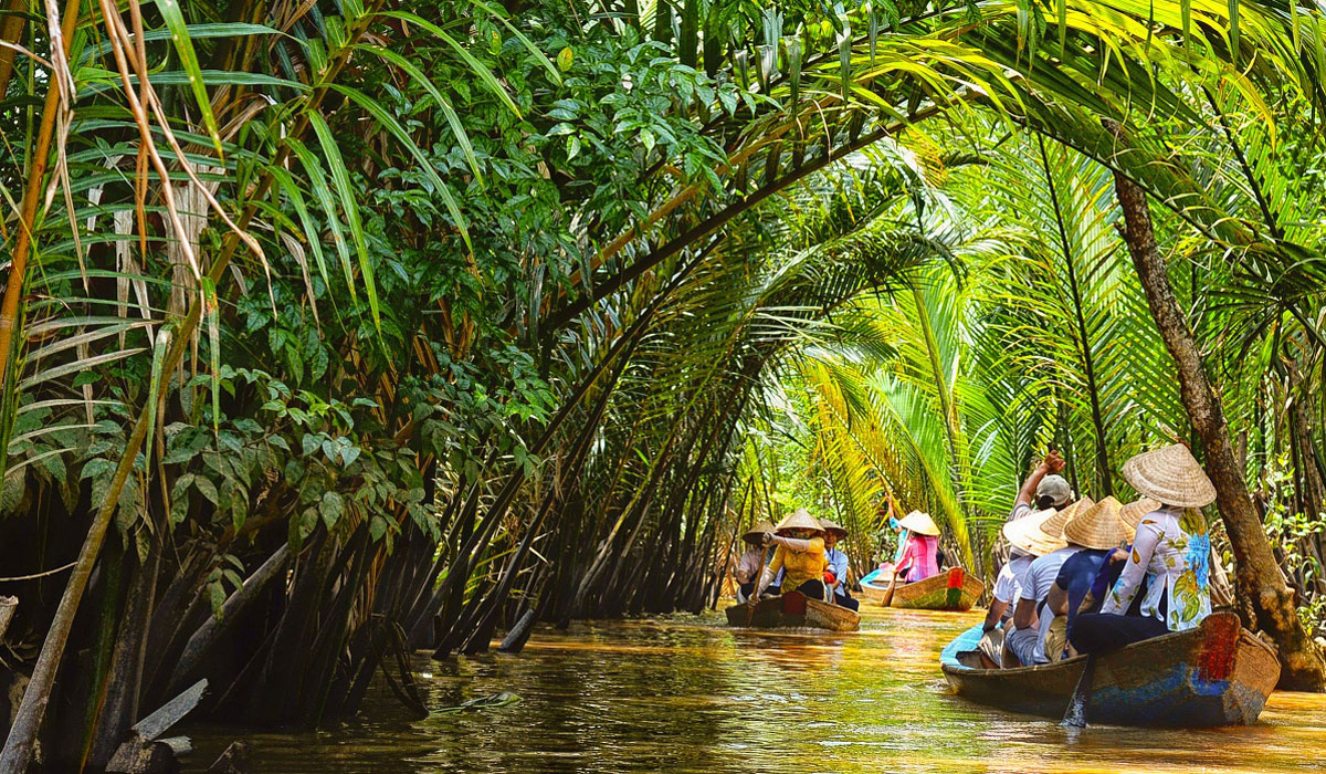 [Tour Đồng Tháp 1 ngày] Dạo thuyền và ngắm nhìn Tứ Linh Cồn: Long – Lân – Quy – Phụng.  1
