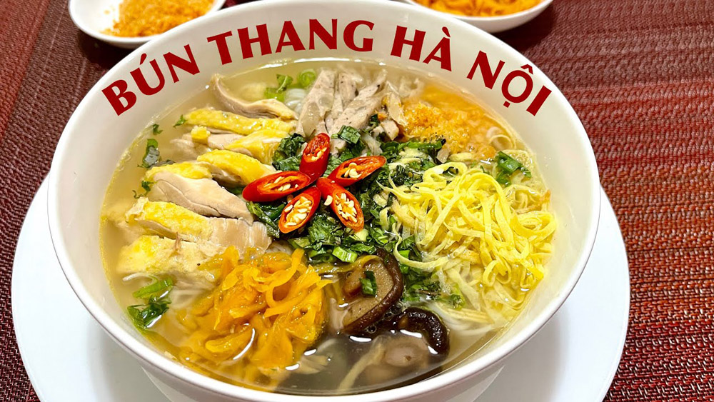 Bún thang - nét thanh tao của ẩm thực Hà Nội 13