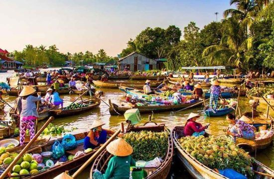 CHỢ NỔI LONG XUYÊN – BẢN HÒA CA MỘC MẠC GIỮA LÒNG SÔNG HẬU 7