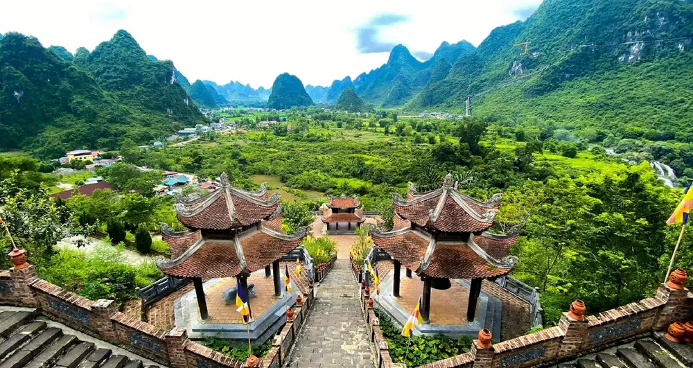 Chùa Phật tích Trúc Lâm Bản Giốc – chốn linh tự thiêng liêng nơi núi rừng biên cương Tổ quốc 1