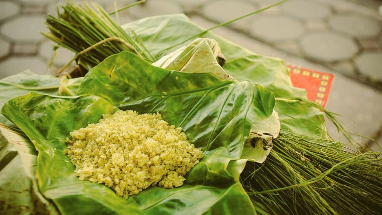Cốm làng Vòng – món quà của mùa Thu Hà Nội