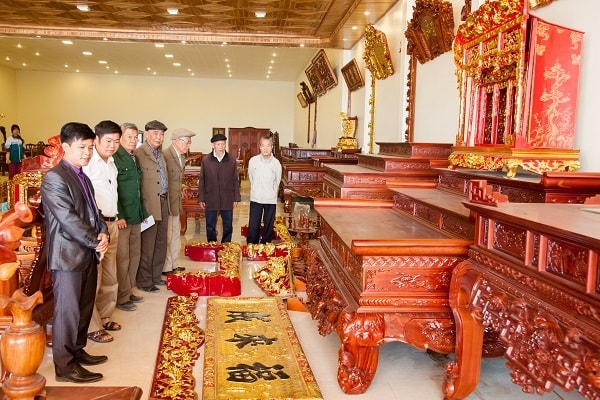 Nghề sơn mài Cát Đằng – Hồn dân gian trên từng lớp sơn truyền thống 5