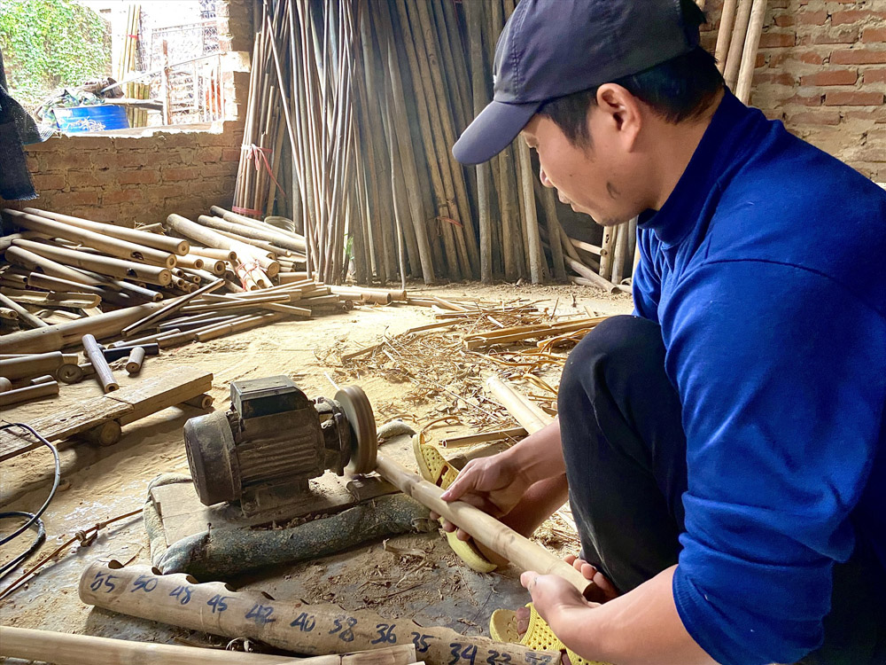 Độc đáo nghề tre Xuân Lai: Thăng hoa hồn tre Việt 3