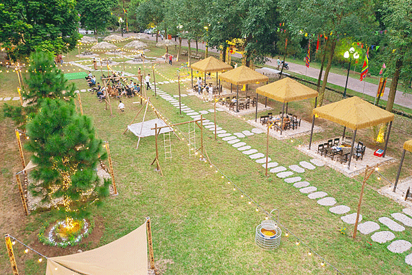 Côn Sơn Camping – Khu trải nghiệm cắm trại độc đáo giữa rừng Côn Sơn, Hải Dương