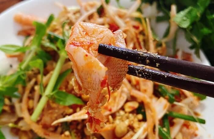 Gỏi cá đục - món ngon của ngư dân vùng biển Hà Tĩnh 3
