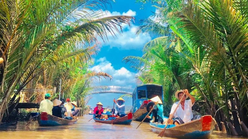 [Tour Đồng Tháp 1 ngày] Dạo thuyền và ngắm nhìn Tứ Linh Cồn: Long – Lân – Quy – Phụng.  5