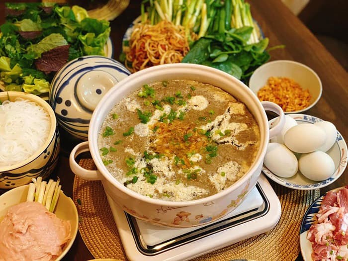 Lẩu cua đồng