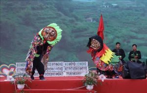 Múa sư tử mèo - linh hồn ngày hội Xuân của người Tày, Nùng xứ Lạng 1