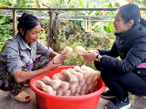 Ðậm đà hương vị miến dong Nguyên Bình 1