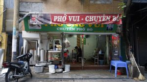 Phở Vui phố Hàng Giầy