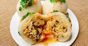 Bánh ít trần nhân mặn – ngọt ngào hương vị tuổi thơ