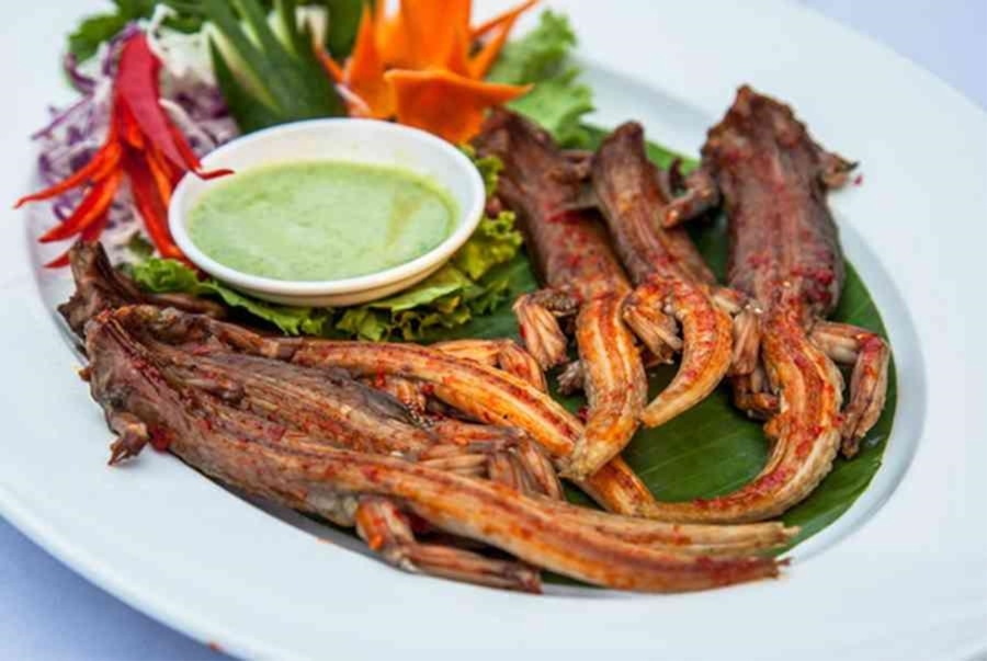 Thằn lằn núi bà Đen, món đặc sản quý hiếm của vùng Tây Ninh 2 Thằn lằn núi bà Đen, món đặc sản quý hiếm của vùng Tây Ninh 1