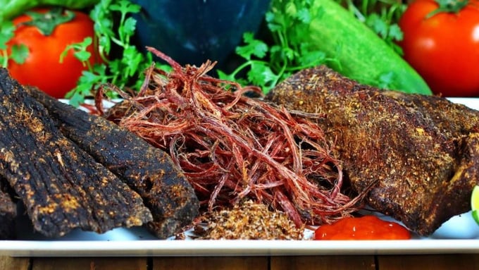 Thịt trâu sấy – món đặc sản độc đáo vùng núi rừng Tây Bắc 5