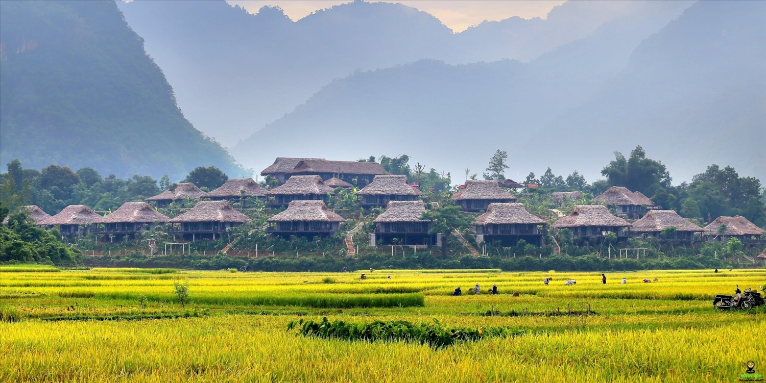 Bản Lác Mai Châu - Vẻ đẹp yên bình nơi núi rừng 5