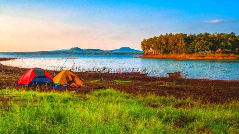 Chill cùng trải nghiệm camping Hồ Trị An cực lãng mạn 5