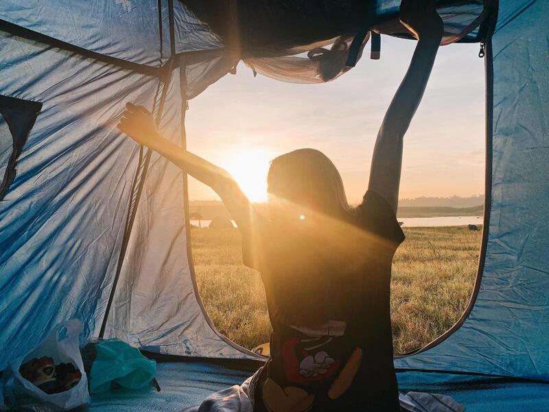 Chill cùng trải nghiệm camping Hồ Trị An cực lãng mạn 11