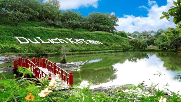 Khu du lịch KoTam – “Vườn hoa Tây Nguyên” đầy sắc màu tại Đắk Lắk